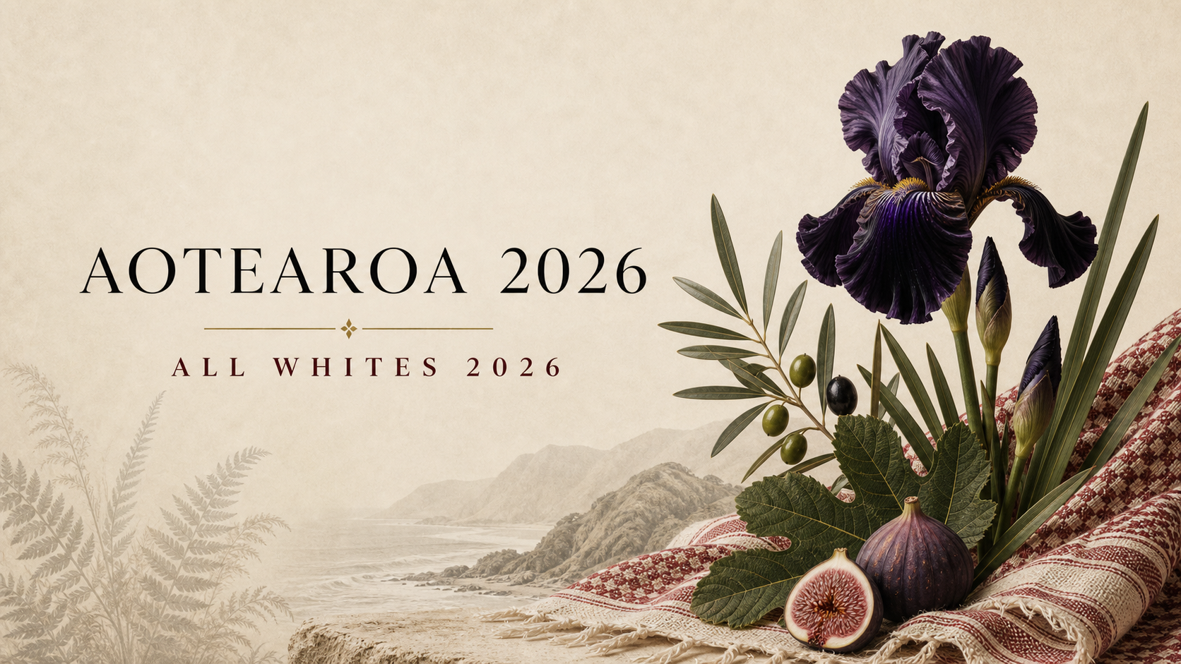 ALL WHITES — Aotearoa / New Zealand 2026