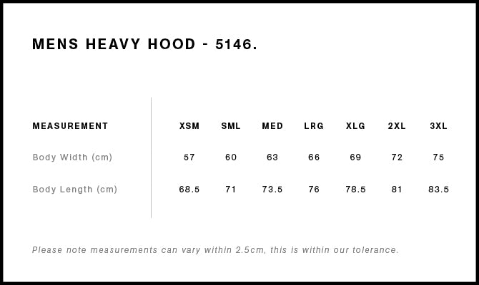 AS Colour 5146 Heavy Hood blank product photo