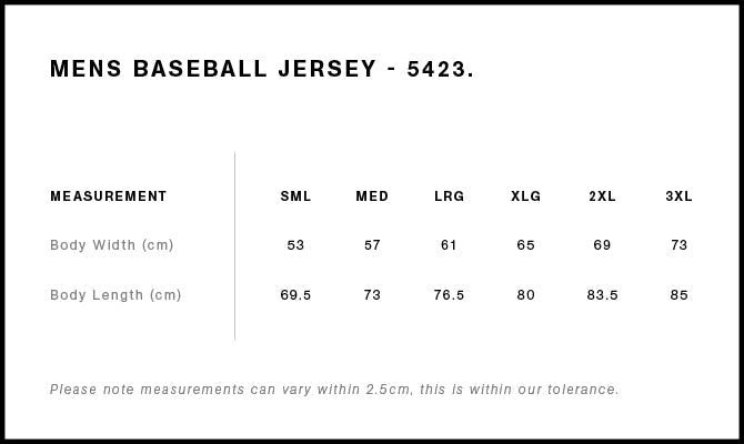 AS Colour 5423 Heavy Baseball Jersey blank product photo