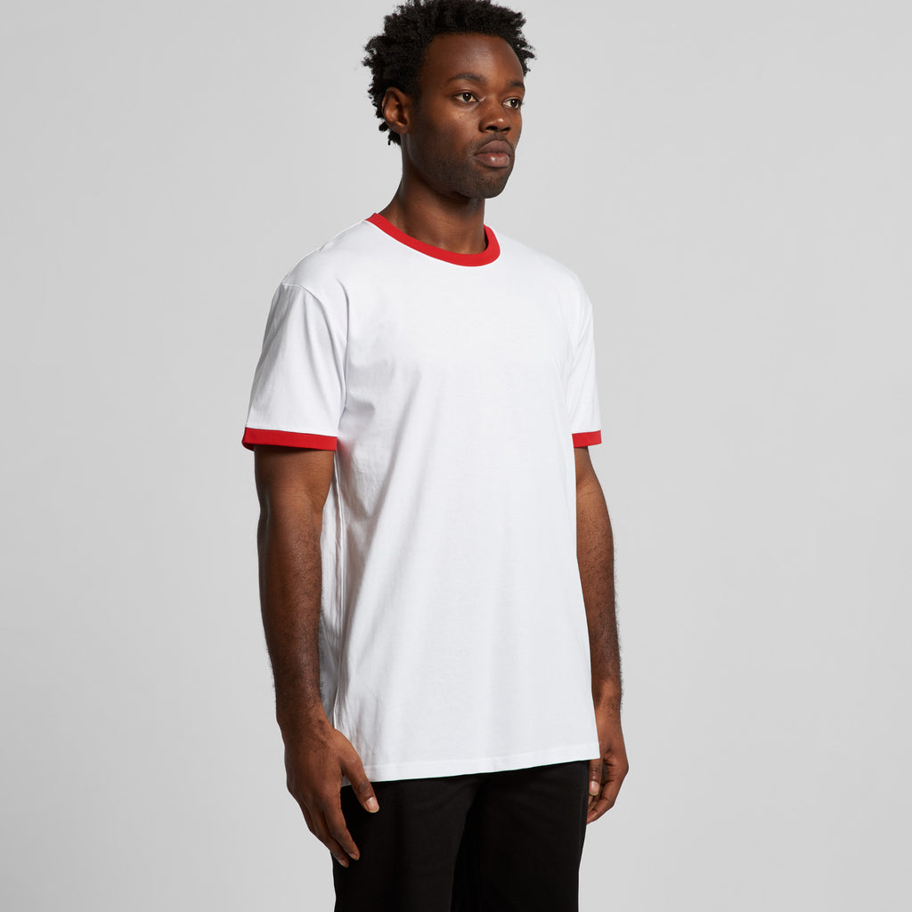 AL NASHAMA 2026 Staple Ringer Tee — Jordan — AL NASHAMA Collection