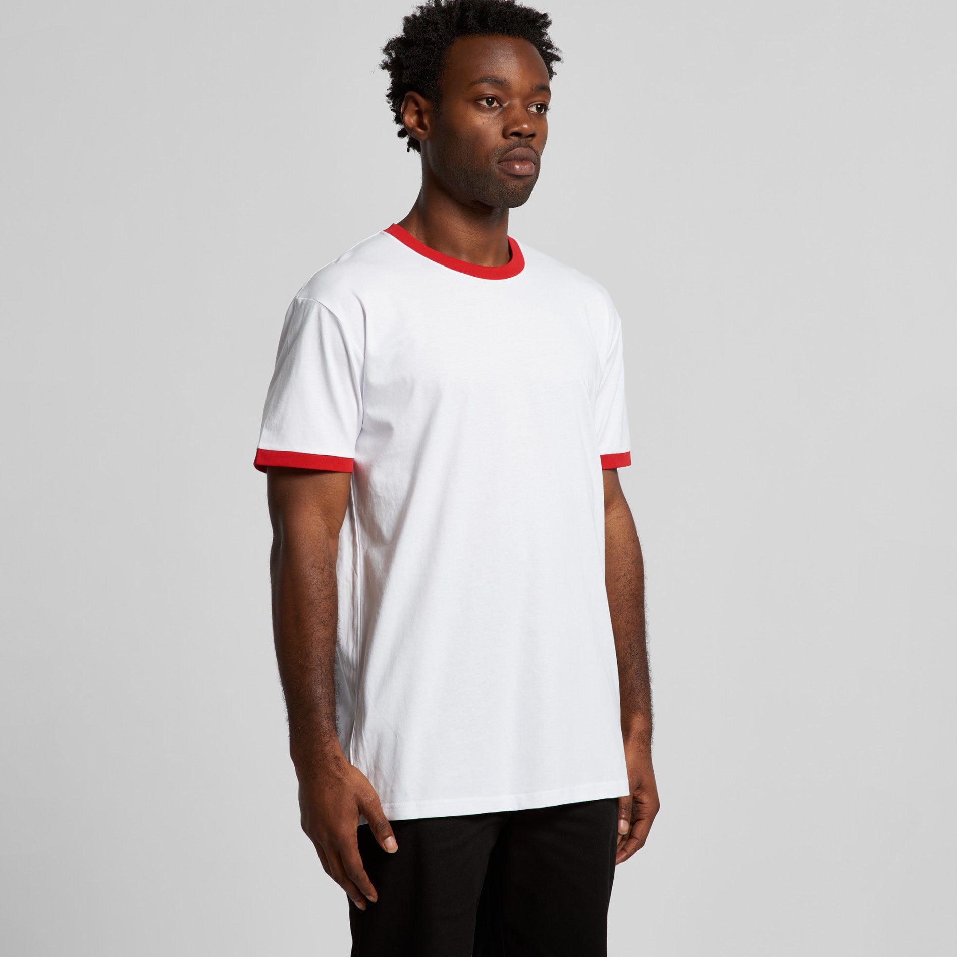 AL NASHAMA 2026 Staple Ringer Tee — Jordan — AL NASHAMA Collection