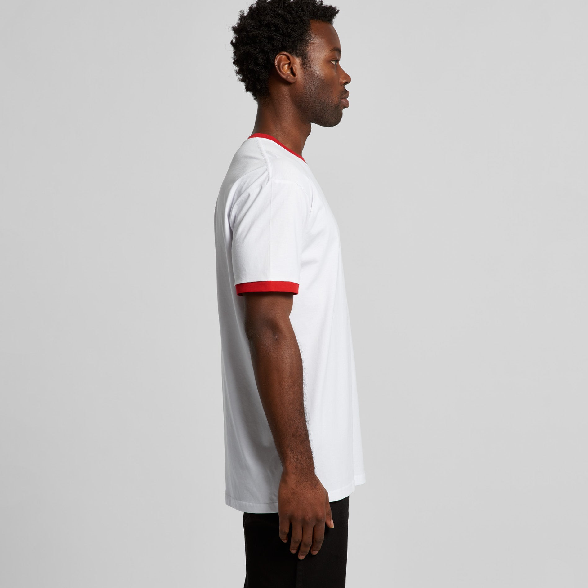 AL NASHAMA 2026 Staple Ringer Tee — Jordan — AL NASHAMA Collection