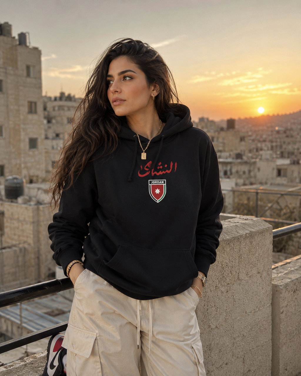 AL NASHAMA 2026 Heavy Hood — Jordan — AL NASHAMA Collection