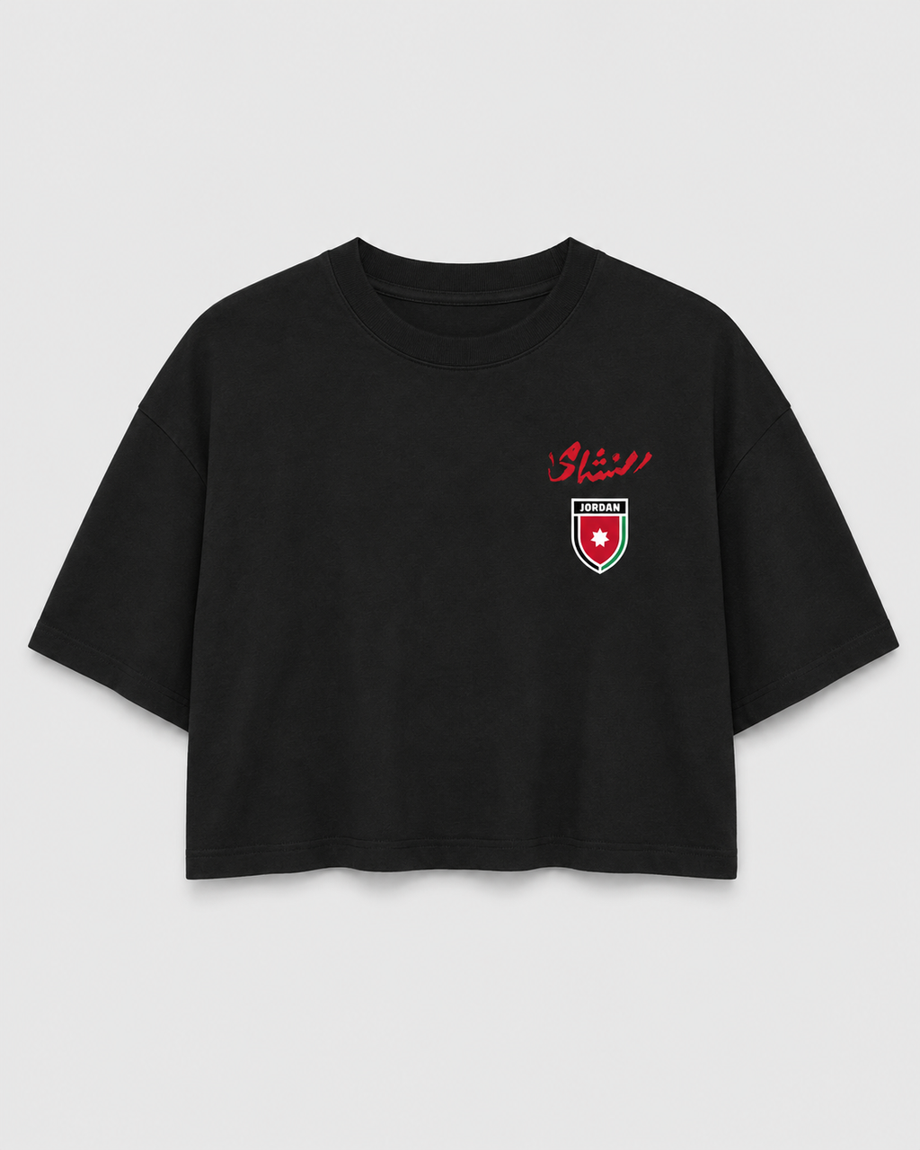 AL NASHAMA 2026 Women's Box Tee — Jordan — AL NASHAMA Collection