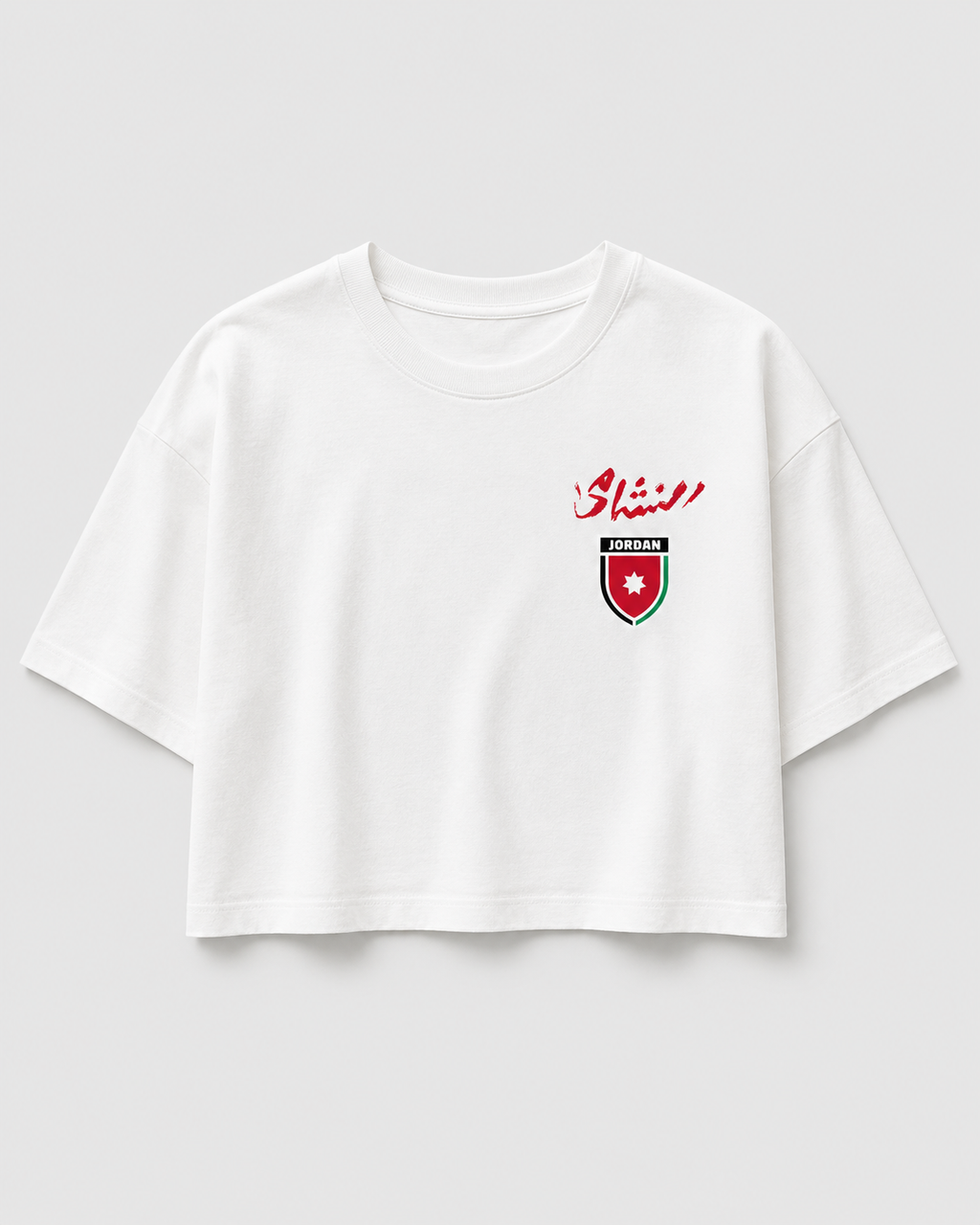 AL NASHAMA 2026 Women's Box Tee — Jordan — AL NASHAMA Collection