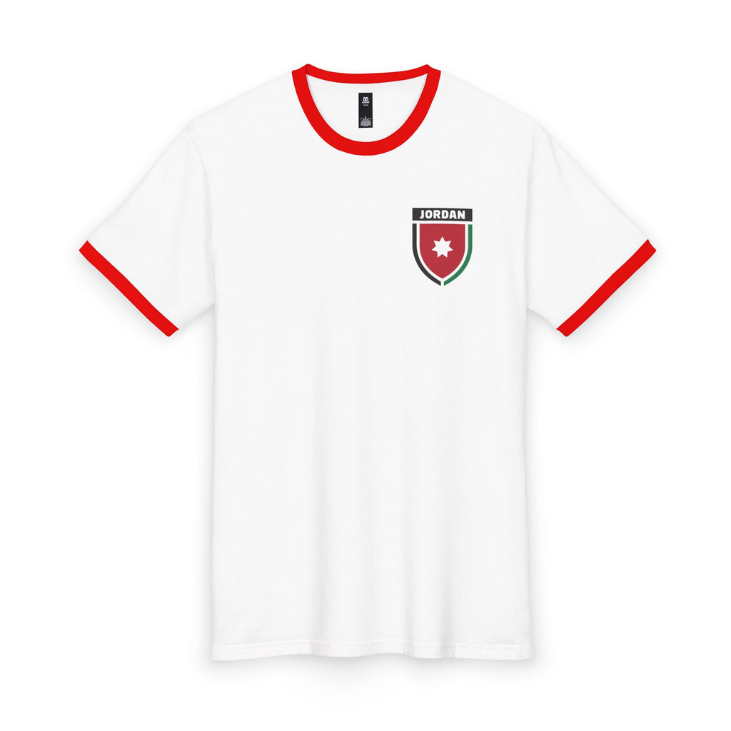 AL NASHAMA 2026 Staple Ringer Tee — Jordan — AL NASHAMA Collection