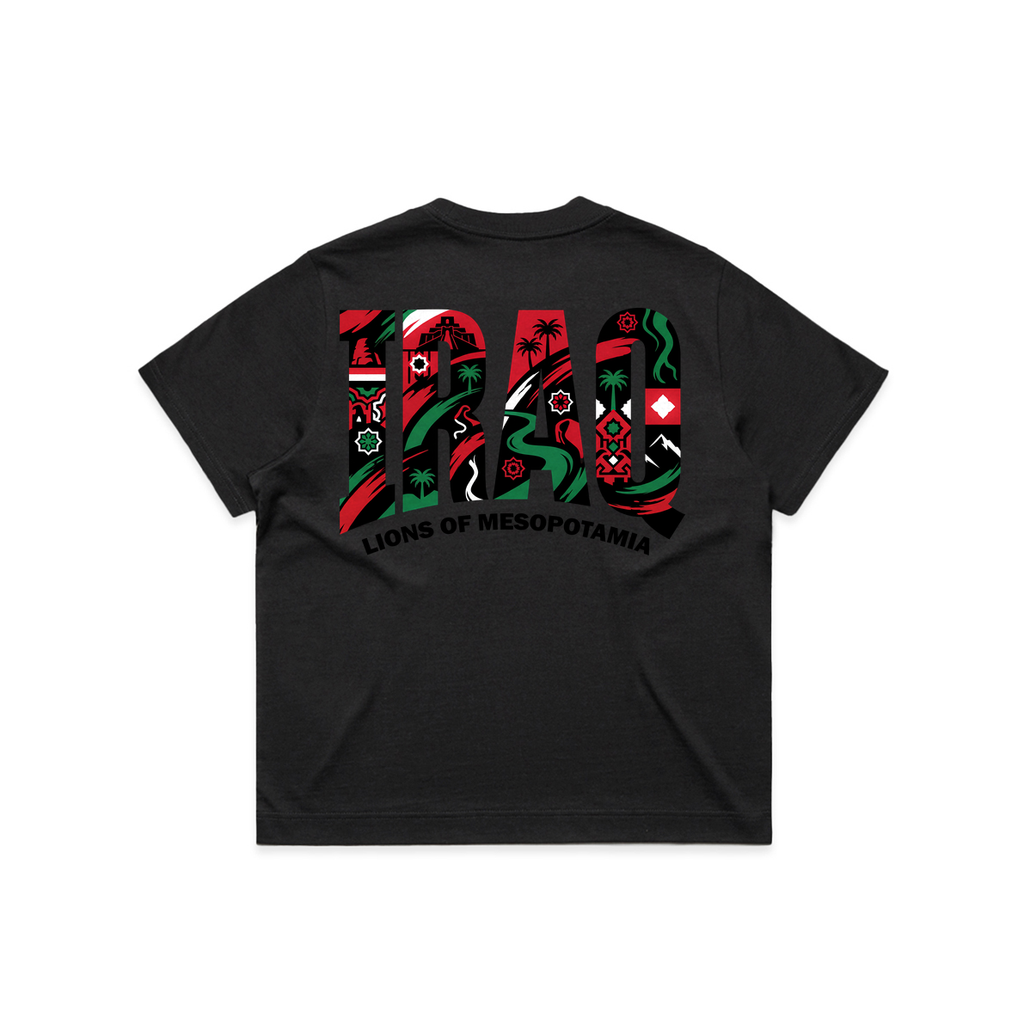 AL TAIBEI — Wos Box Tee Black (back)