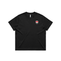 AL TAIBEI — Wos Box Tee Black (front)