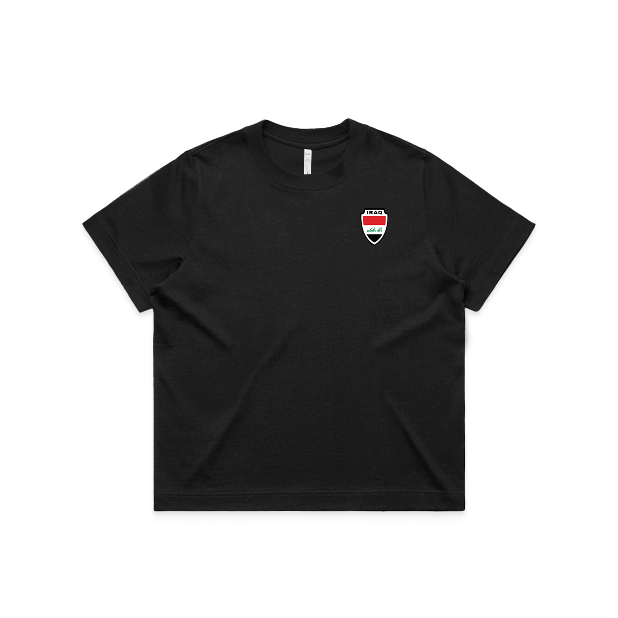 AL TAIBEI — Wos Box Tee Black (front)