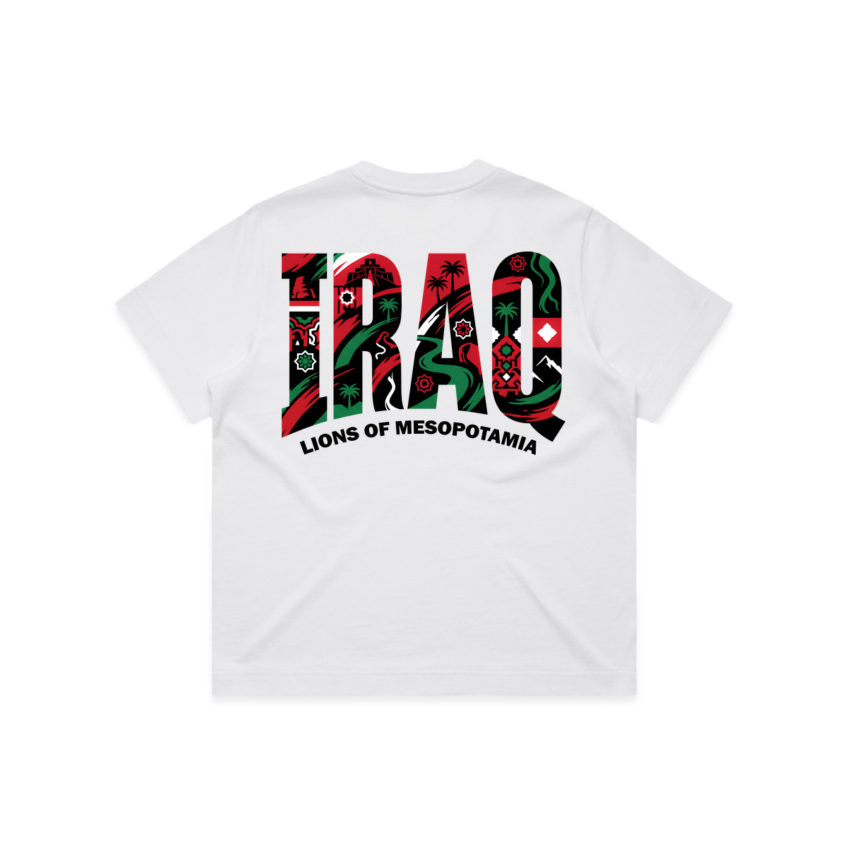 AL TAIBEI — Wos Box Tee White (back)