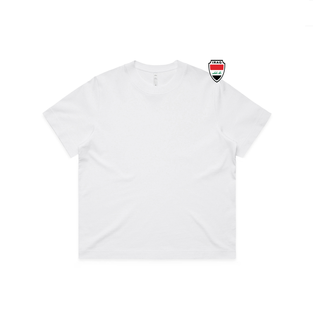AL TAIBEI — Wos Box Tee White (front)