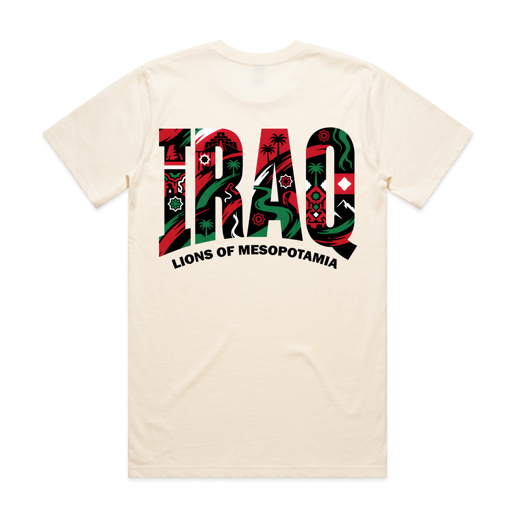AL TAIBEI — Classic Tee Ecru (back)