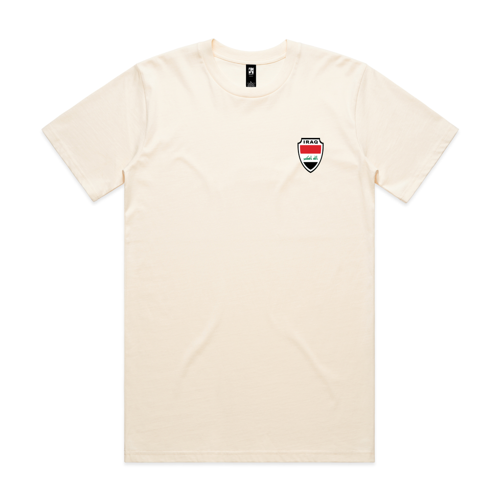AL TAIBEI — Classic Tee Ecru (front)