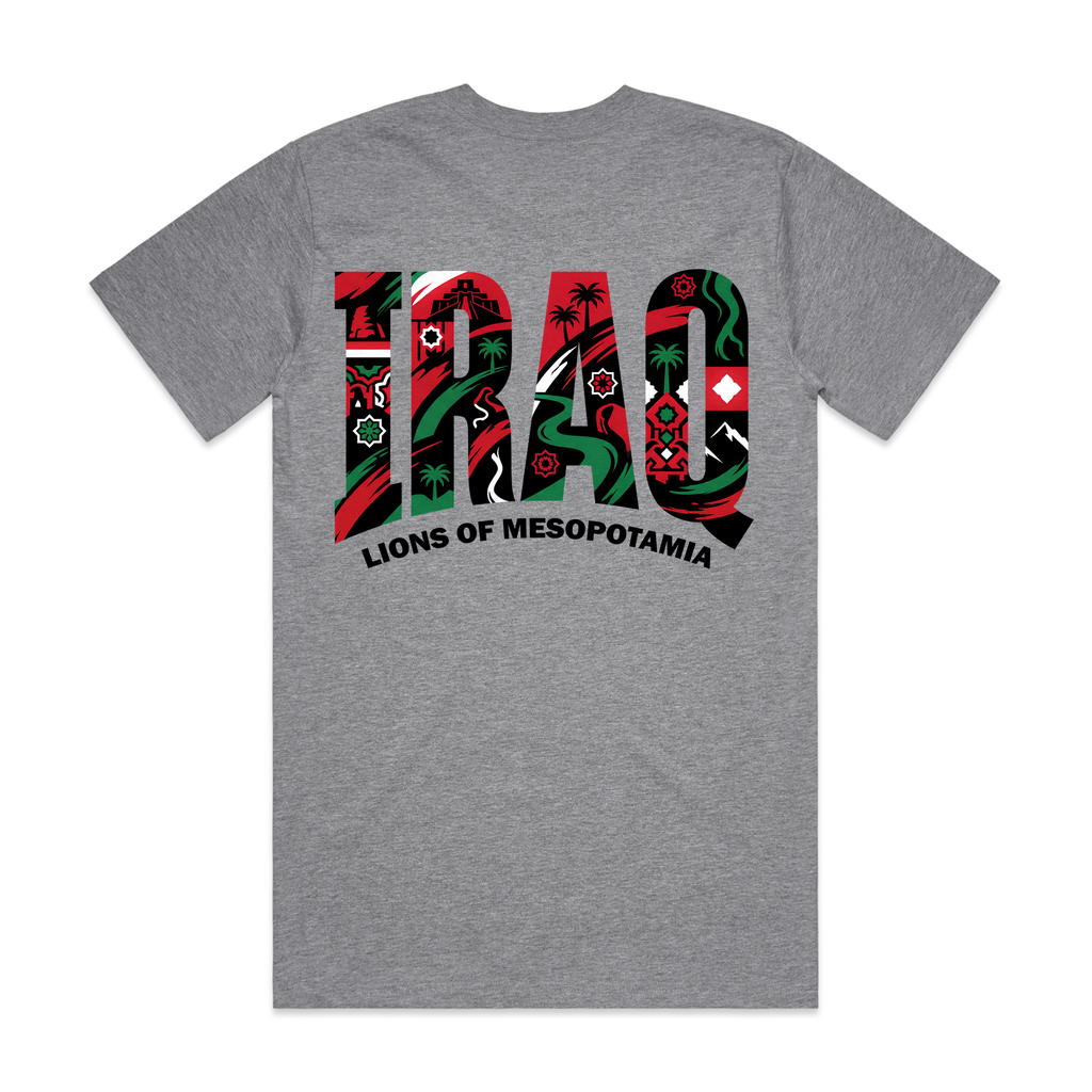 AL TAIBEI — Classic Tee Grey (back)