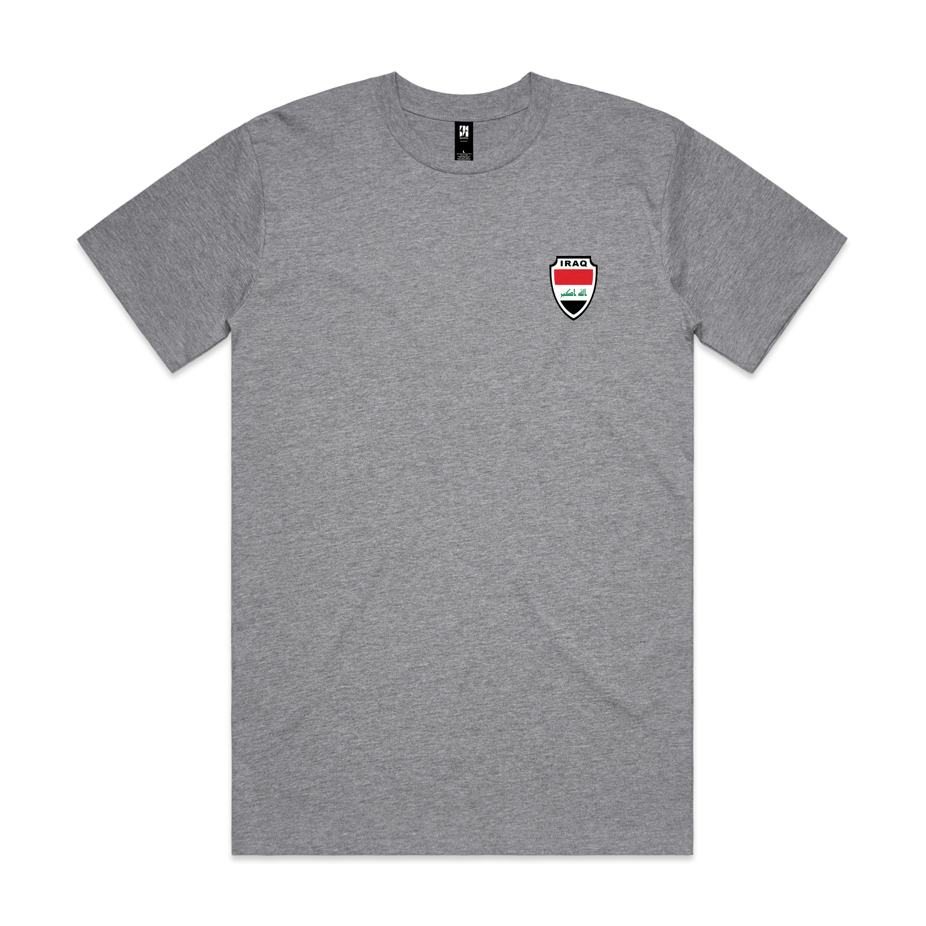 AL TAIBEI — Classic Tee Grey (front)