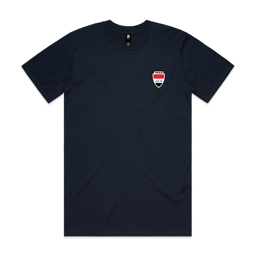 AL TAIBEI — Classic Tee Navy (front)