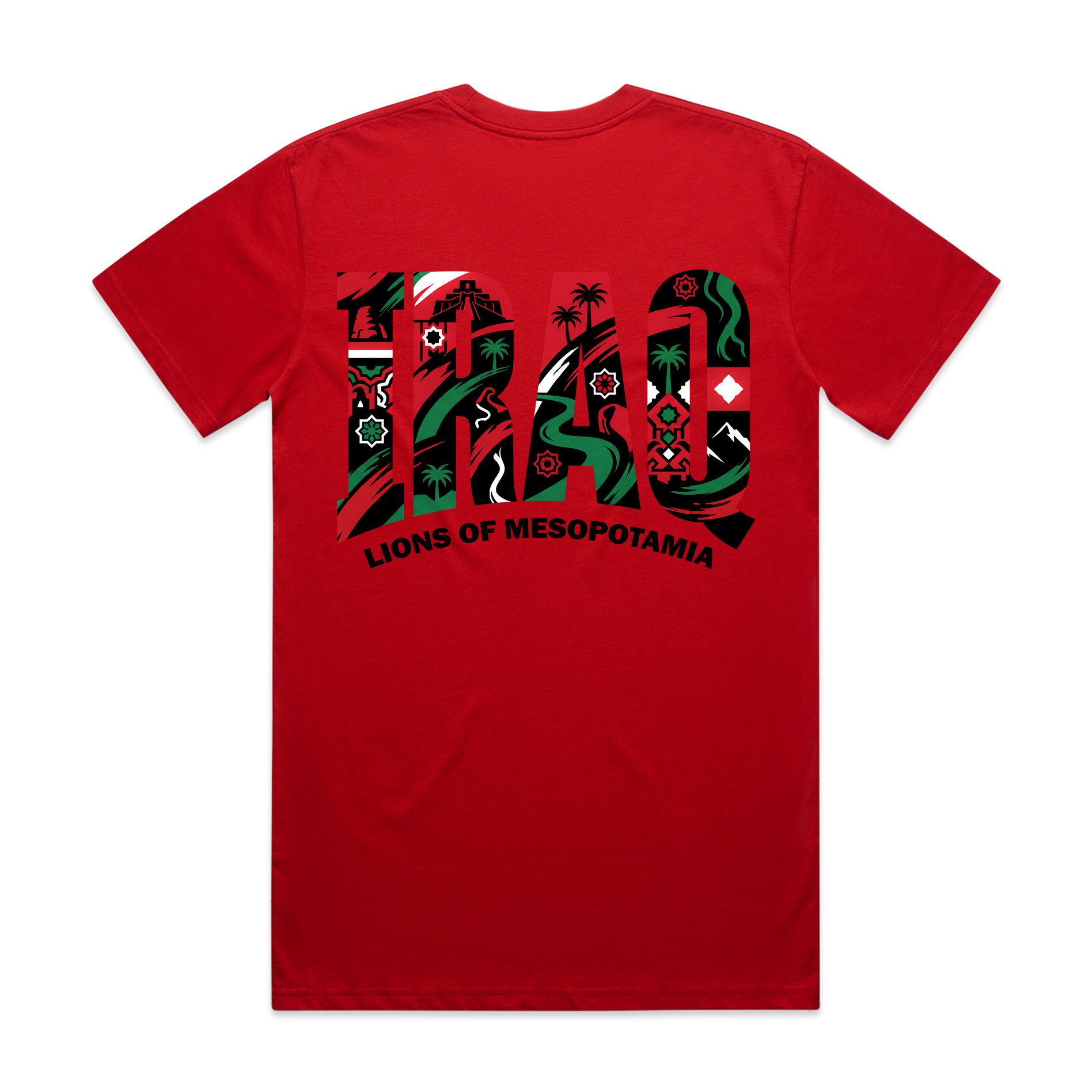 AL TAIBEI — Classic Tee Red (back)