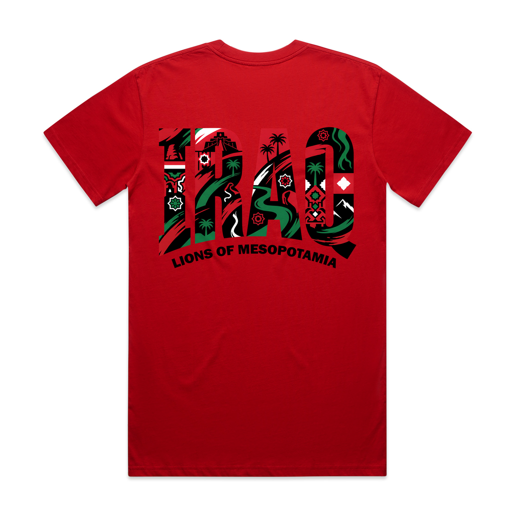 AL TAIBEI — Classic Tee Red (back)