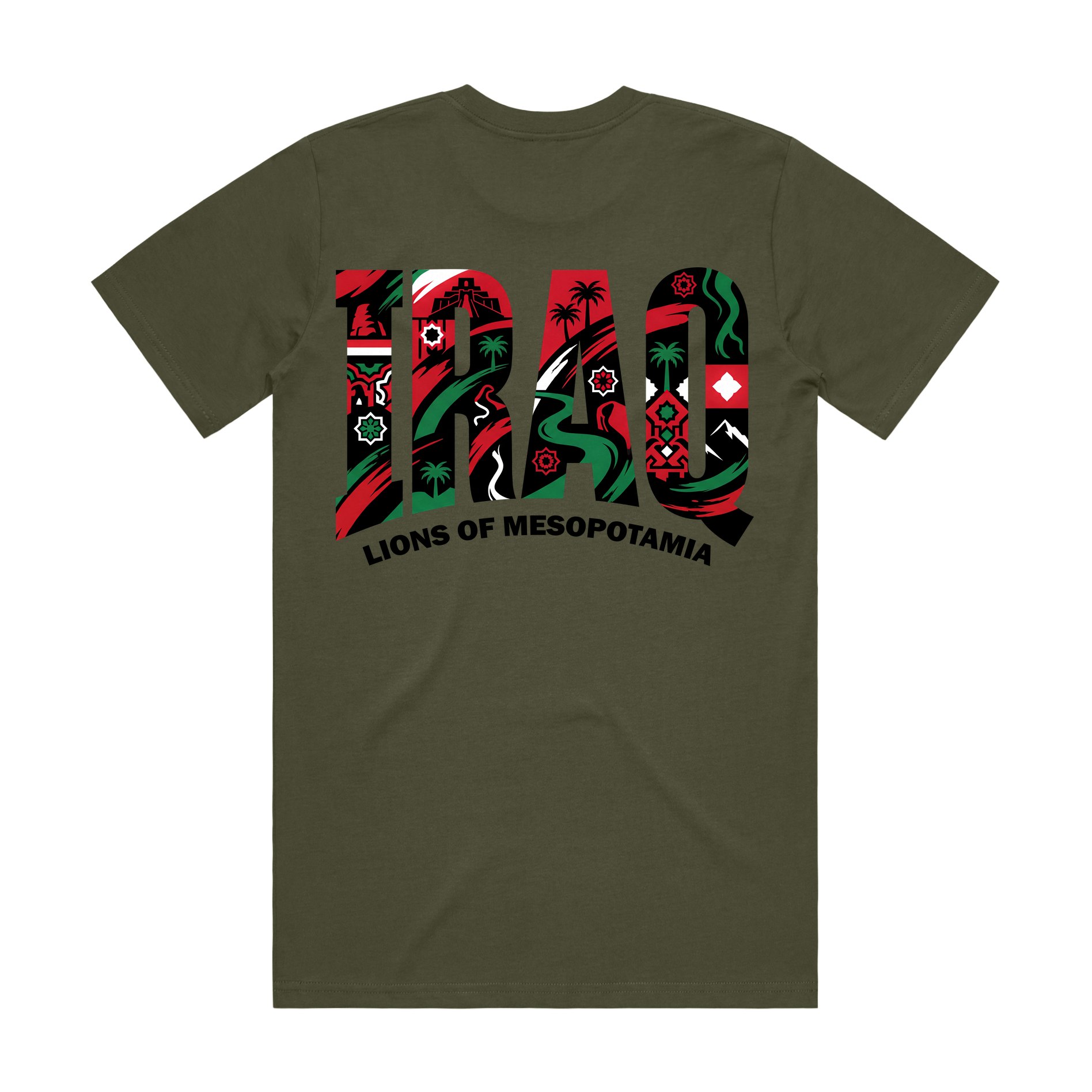 AL TAIBEI 5026 Army back