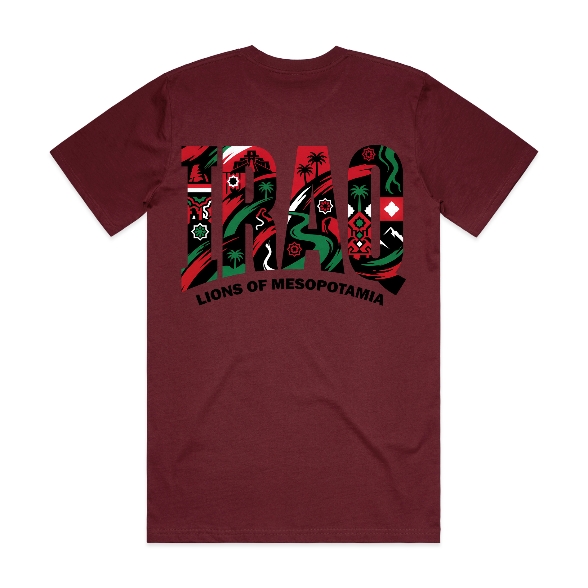 AL TAIBEI 5026 Burgundy back