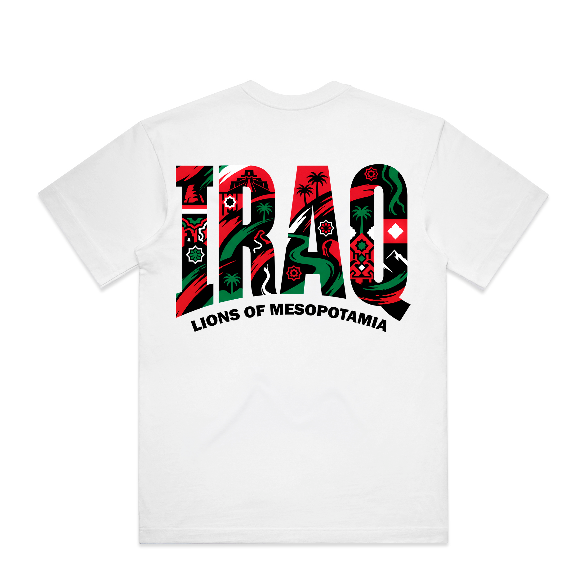 AL TAIBEI — Box Tee White (back)