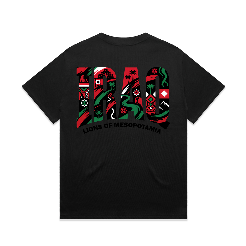 AL TAIBEI — Heavy Tee Black (back)