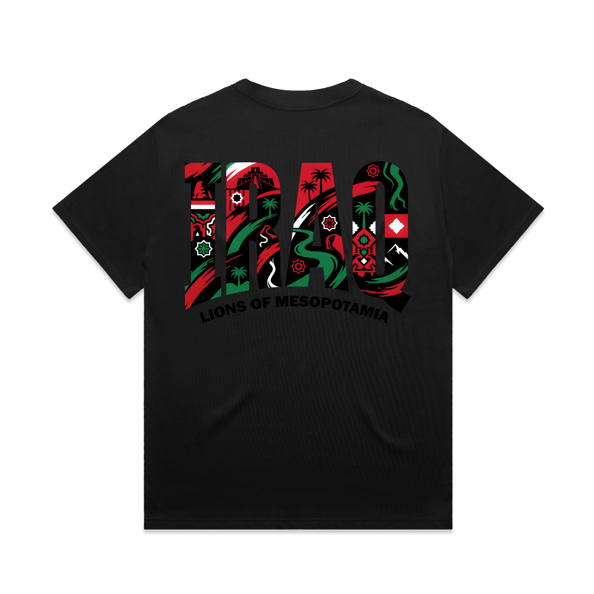AL TAIBEI — Heavy Tee Black (back)