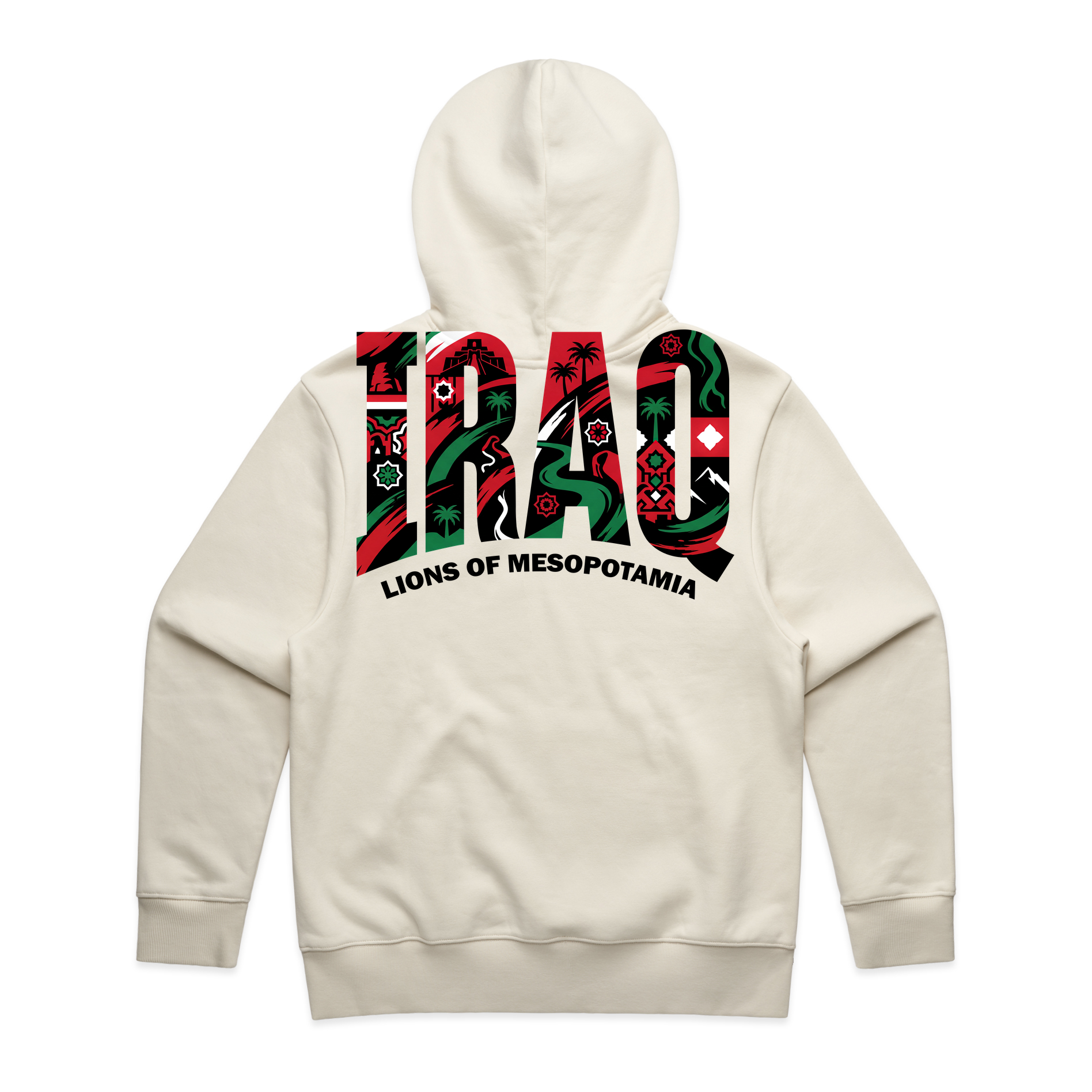 AL TAIBEI — Heavy Hood Ecru (back)