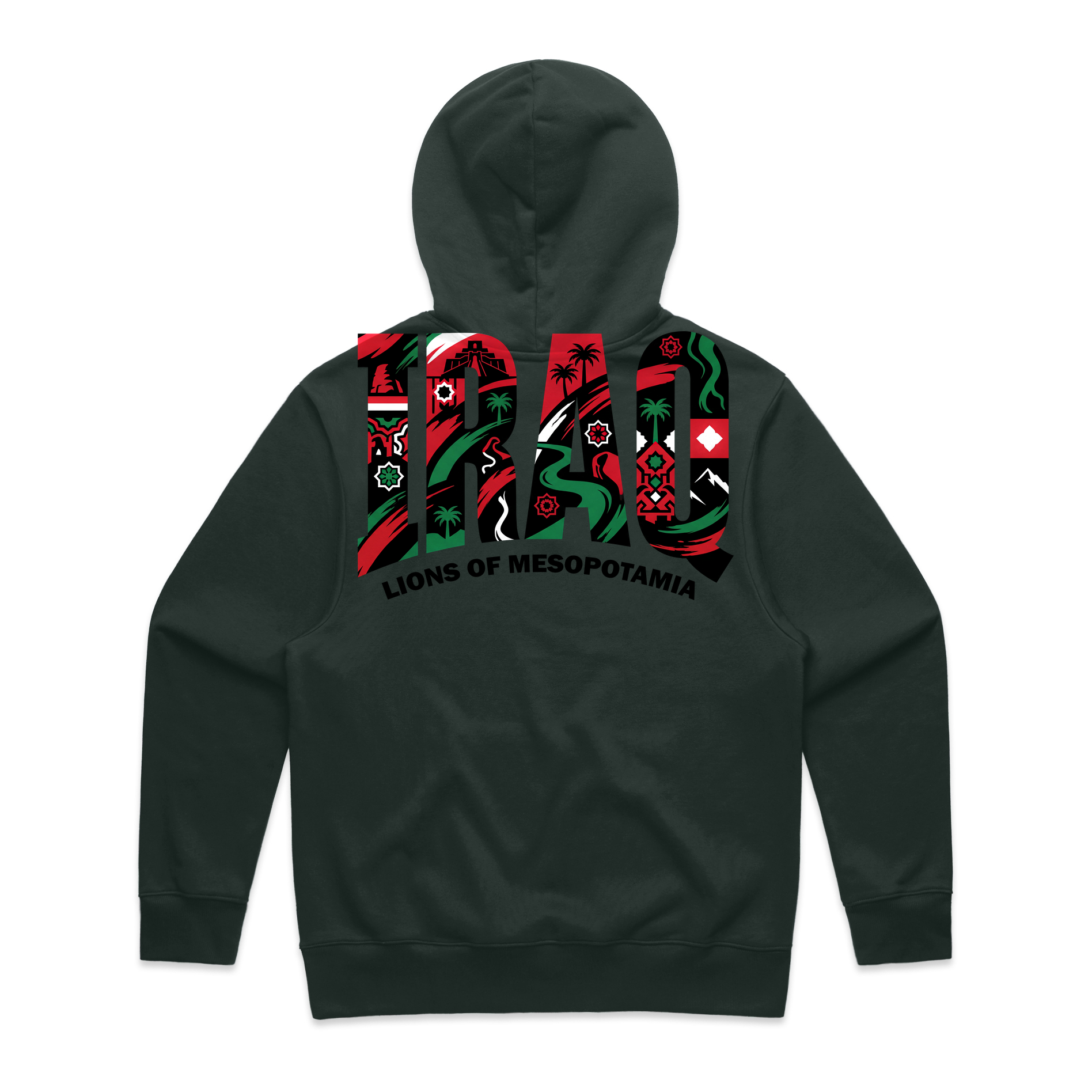 AL TAIBEI — Heavy Hood Green (back)
