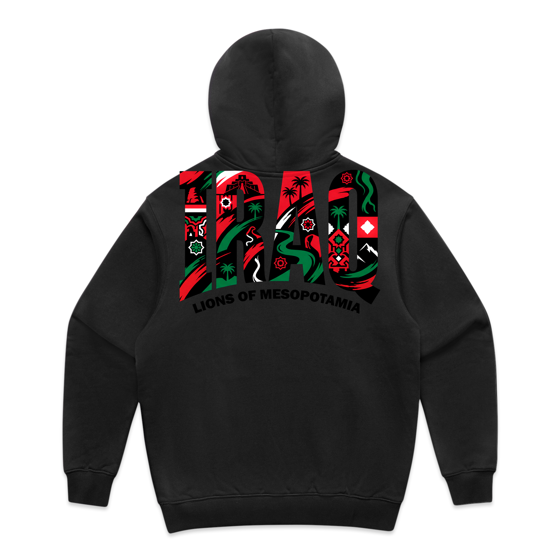 AL TAIBEI — Made Hood Black (back)