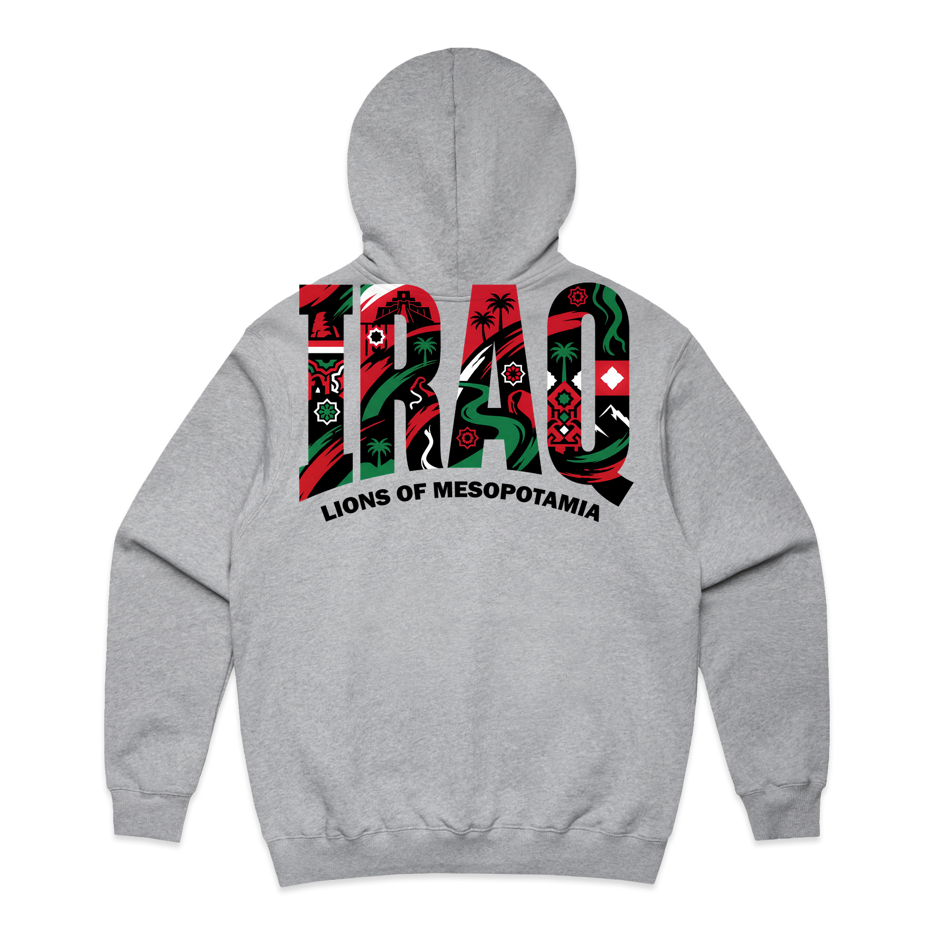 AL TAIBEI — Made Hood Grey (back)