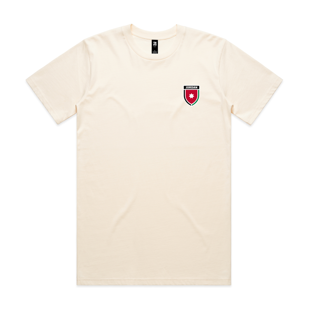 AL TAIBEI — Classic Tee Ecru (front)
