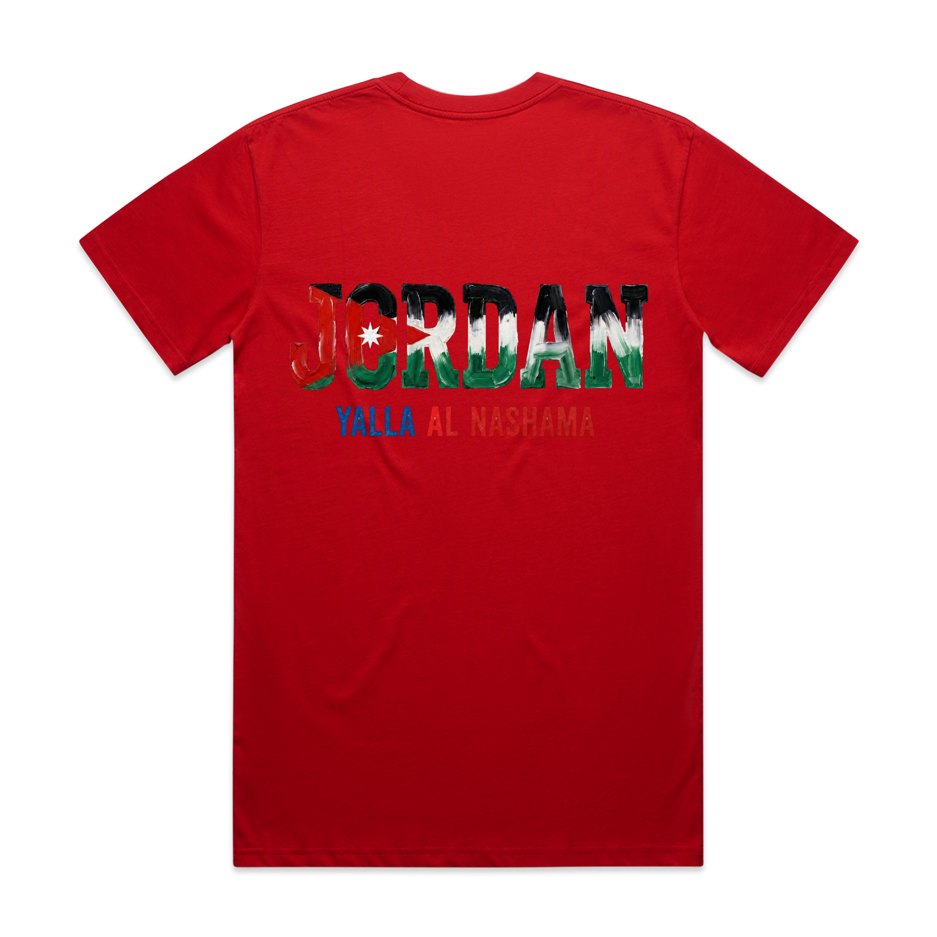 AL TAIBEI — Classic Tee Red (back)