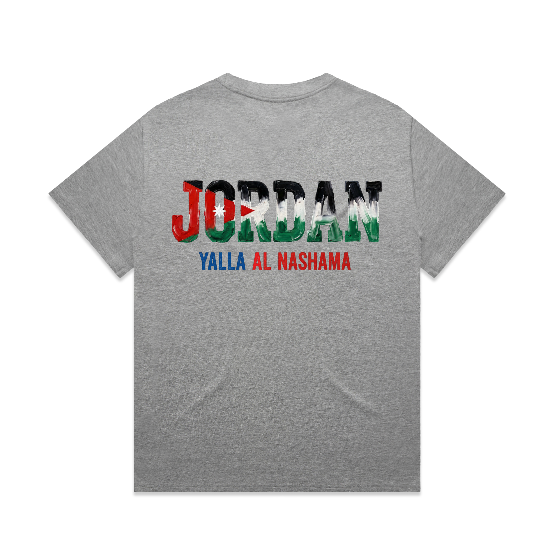 AL TAIBEI — Heavy Tee Grey (back)