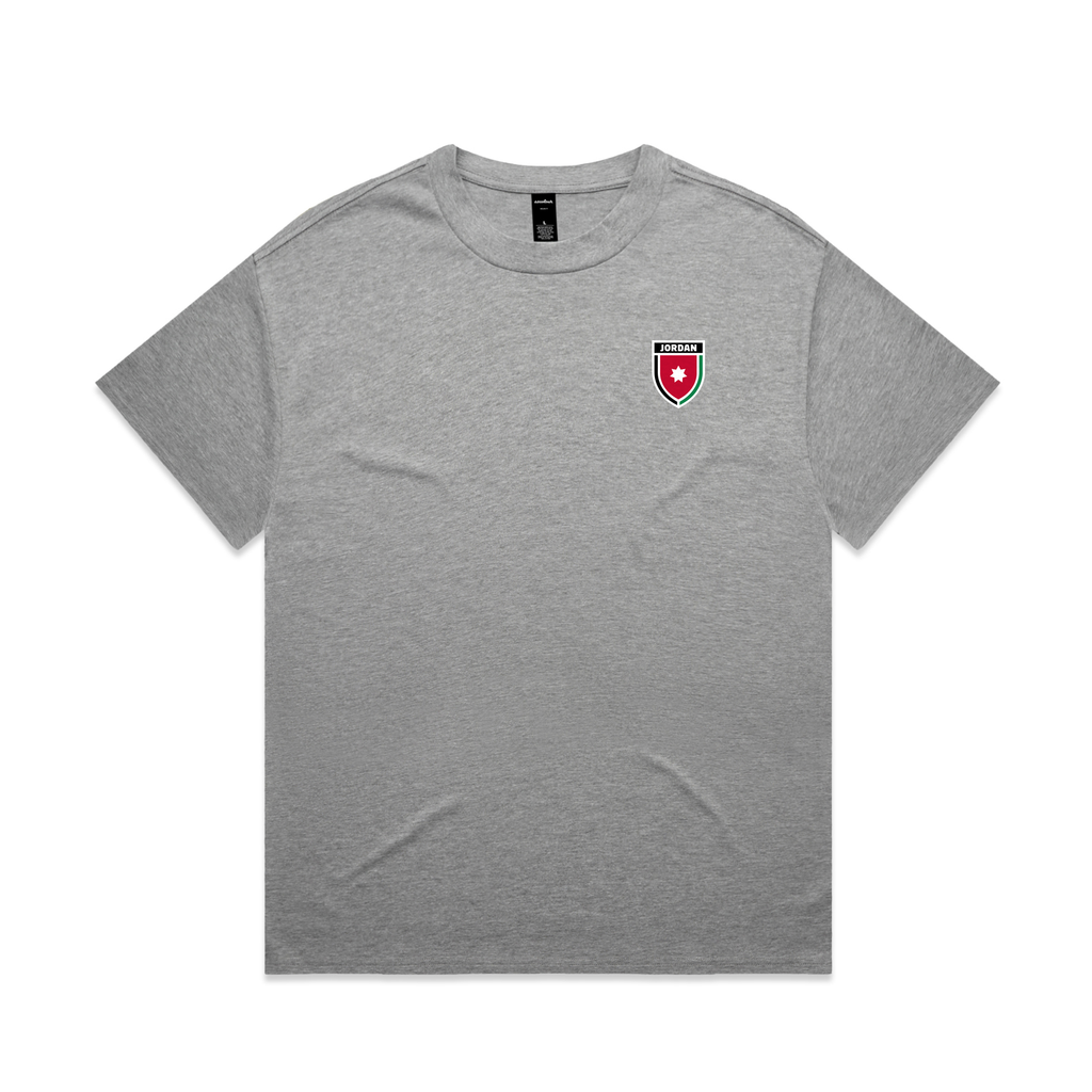 AL TAIBEI — Heavy Tee Grey (front)
