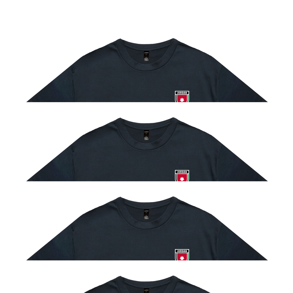 AL TAIBEI — Heavy Tee Navy (front)