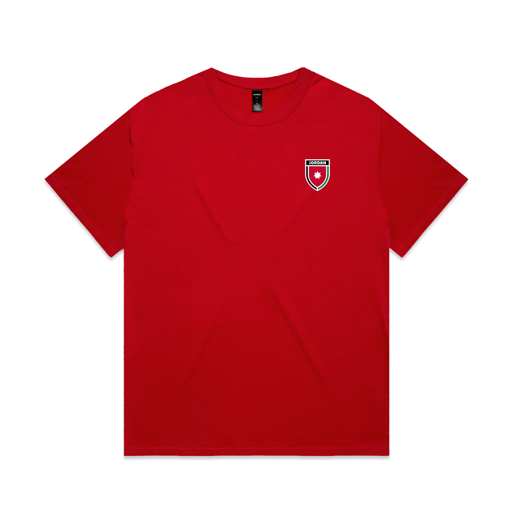 AL TAIBEI — Heavy Tee Red (front)