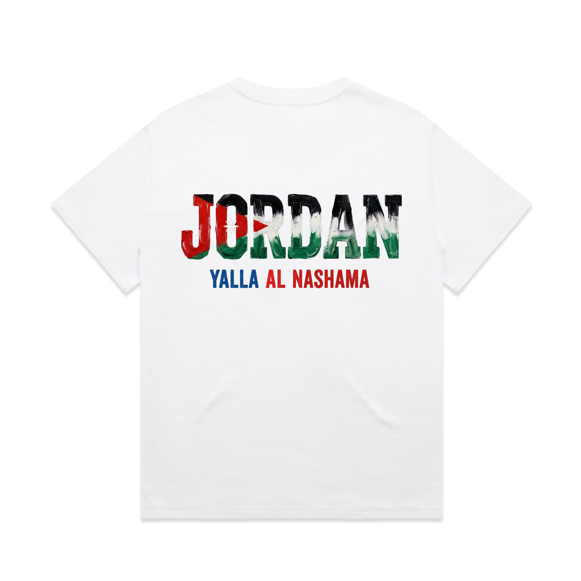 AL TAIBEI — Heavy Tee White (back)