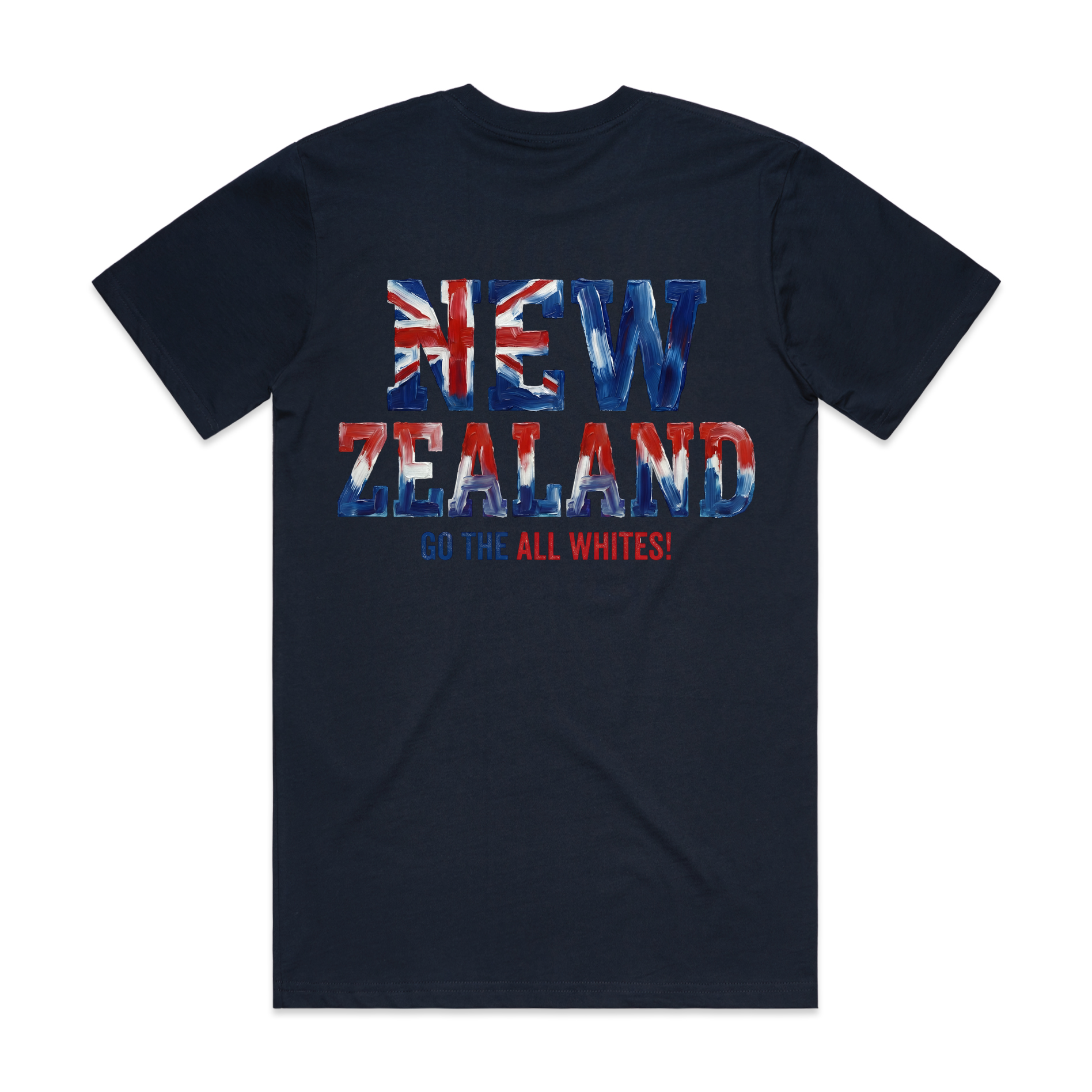 AL TAIBEI — Classic Tee Navy (back)