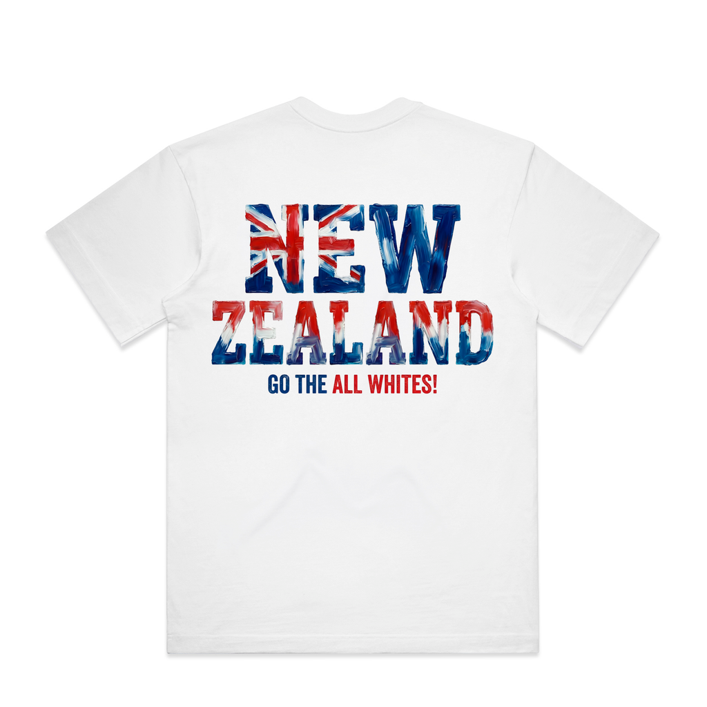 AL TAIBEI — Box Tee White (back)
