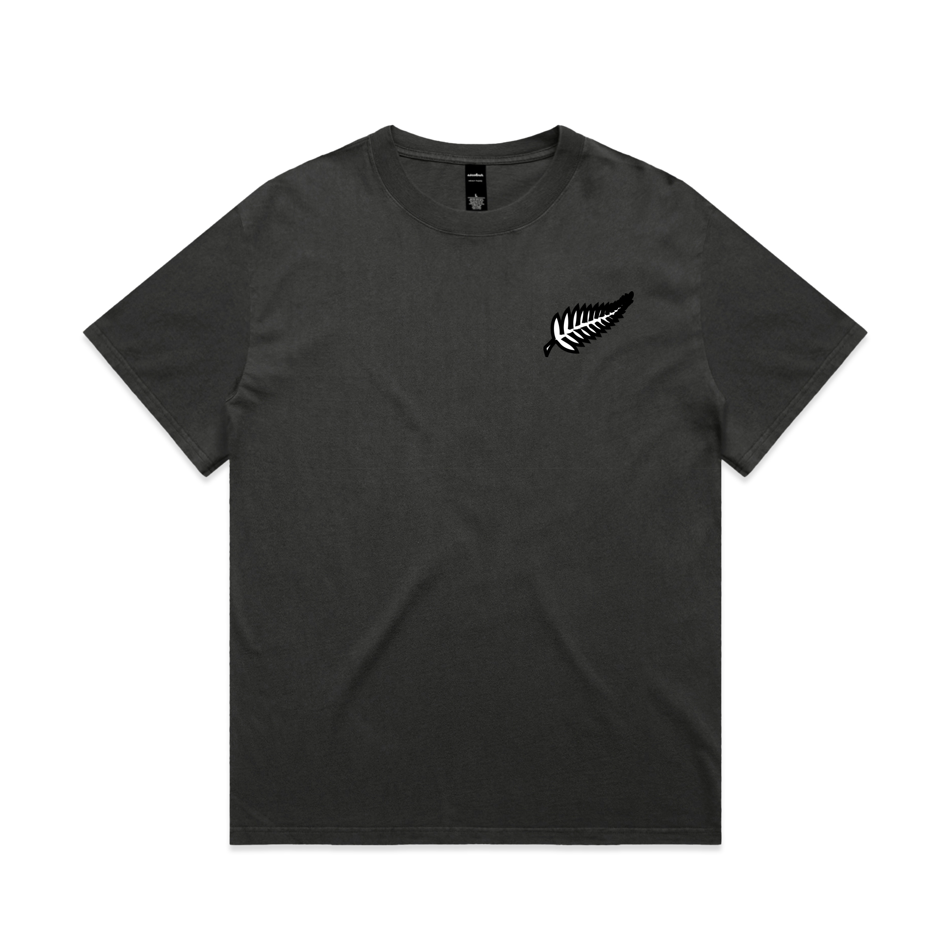 AL TAIBEI — Heavy Tee Black (front)