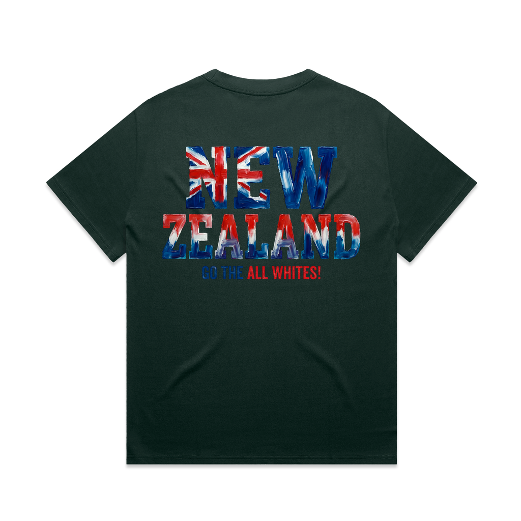 AL TAIBEI — Heavy Tee Green (back)