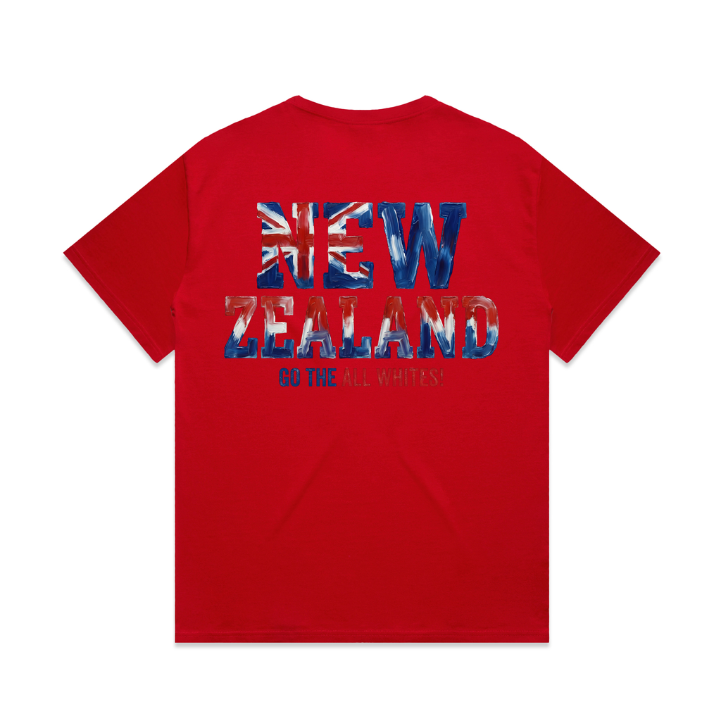 AL TAIBEI — Heavy Tee Red (back)
