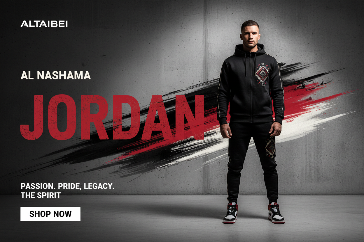 AL NASHAMA 2026 Heavy Hood — Jordan — AL NASHAMA Collection