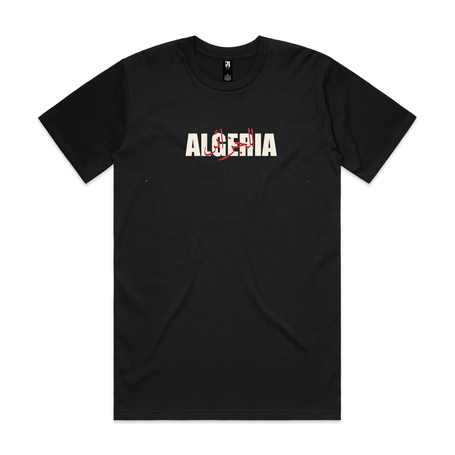 ALGERIA Tee Black