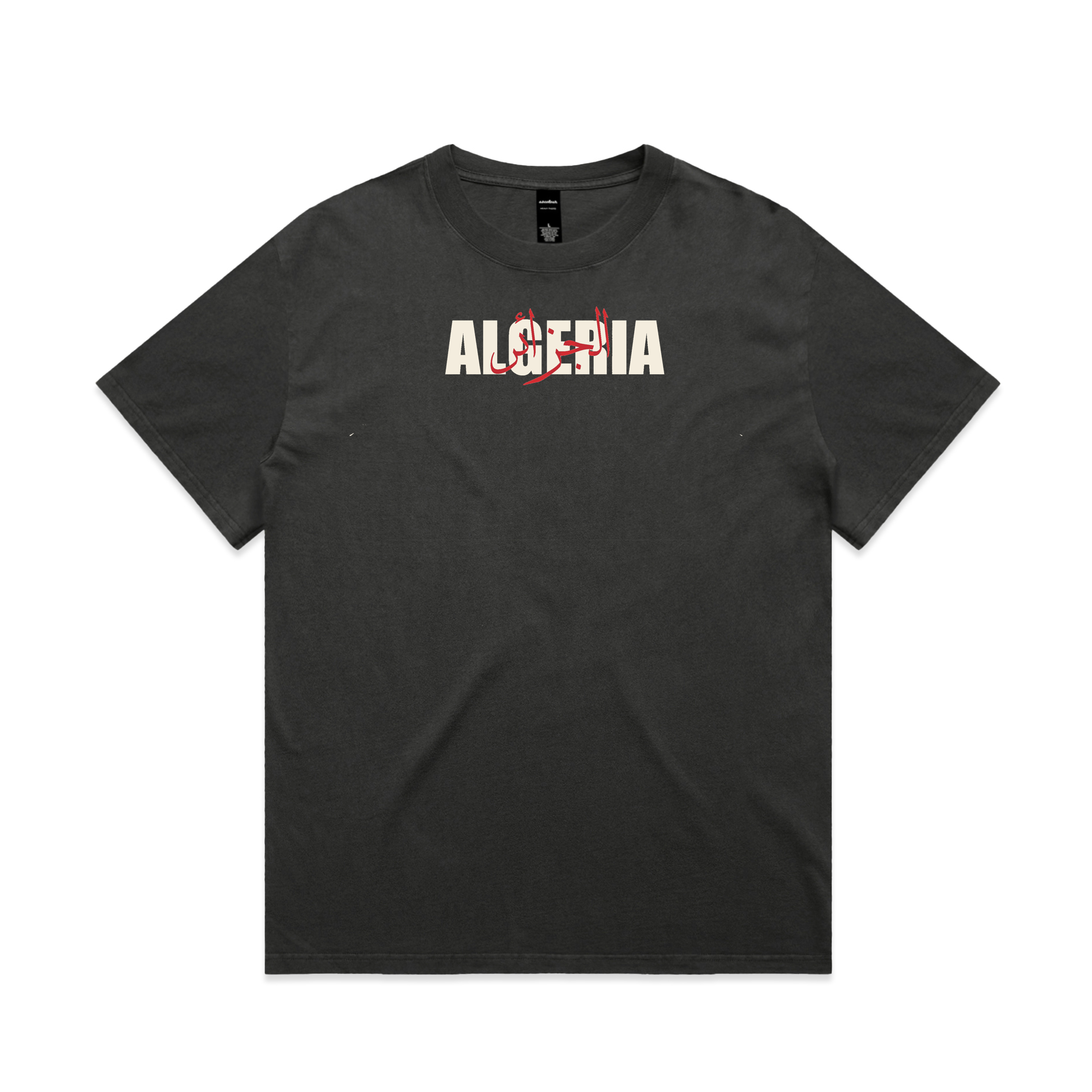 ALGERIA Heavy Tee Black