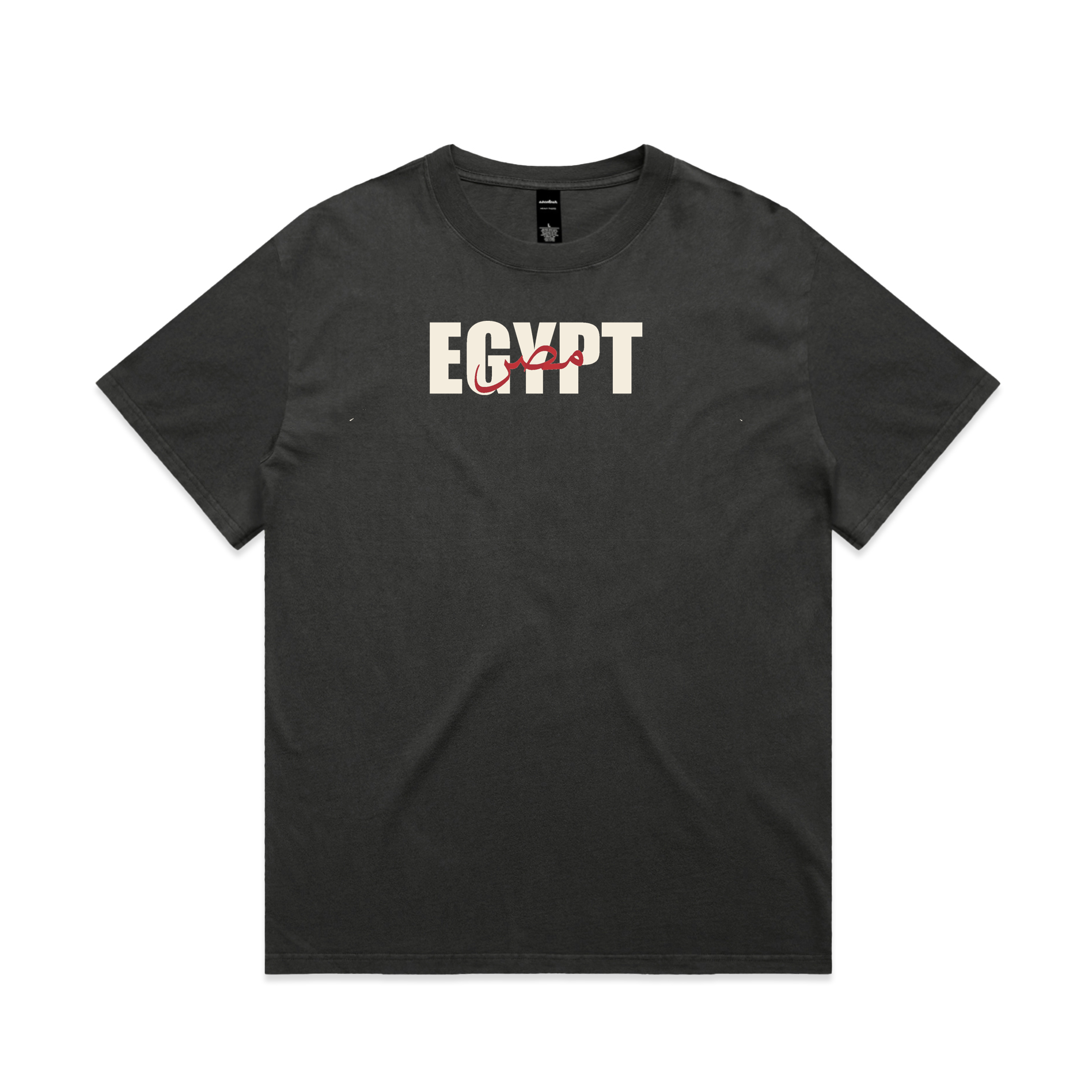 EGYPT Heavy Tee Black