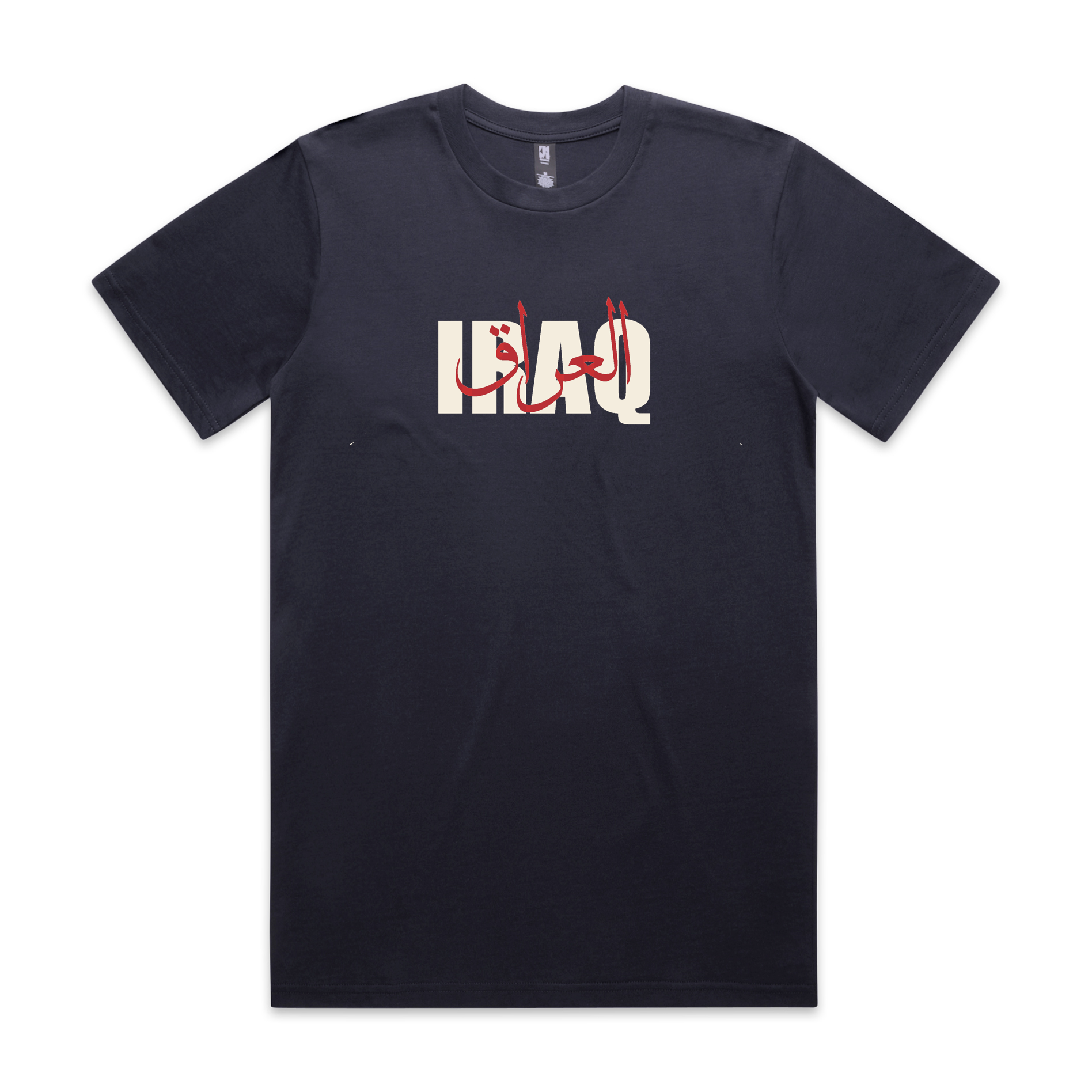 IRAQ Tee Ink Blue