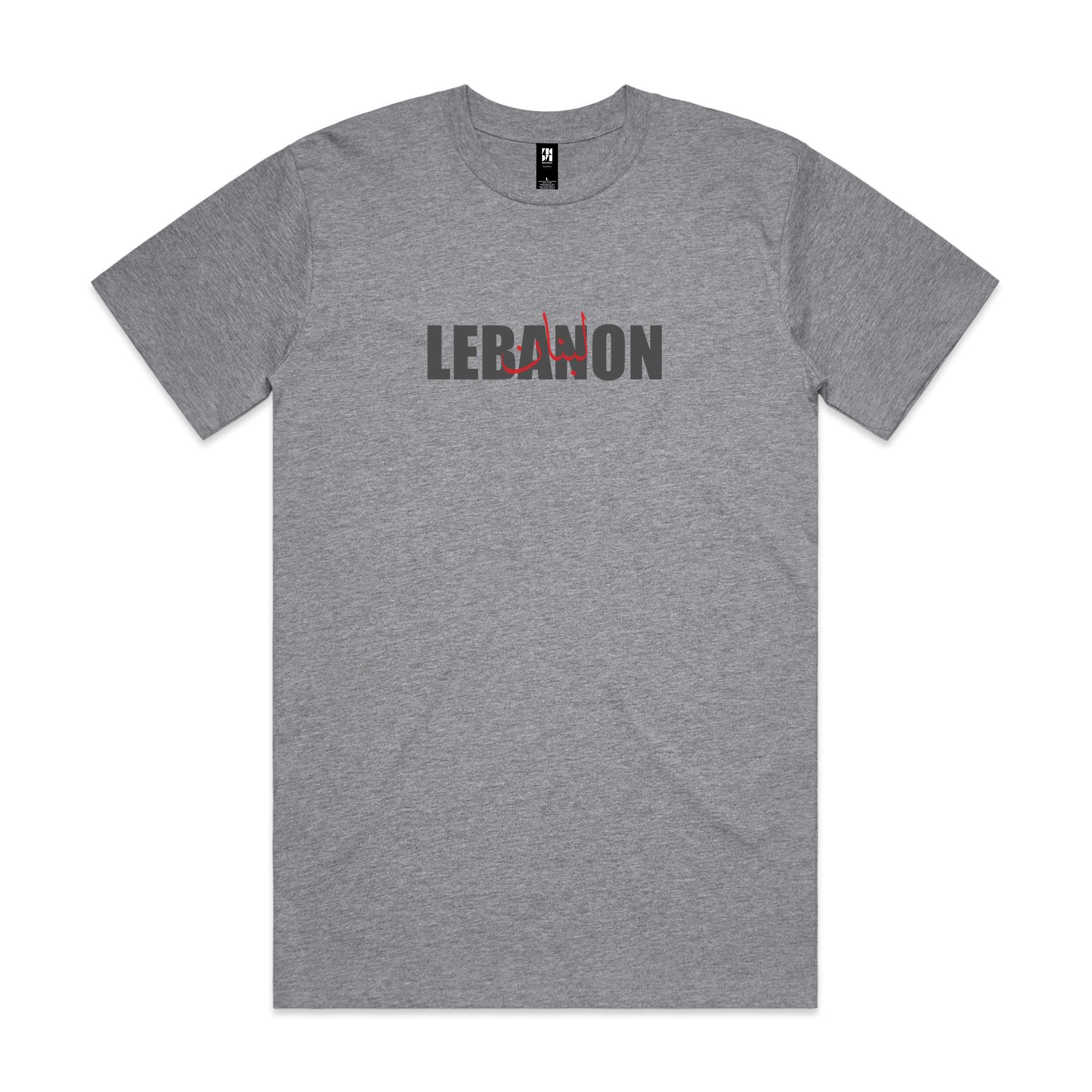 LEBANON Tee Grey Marle