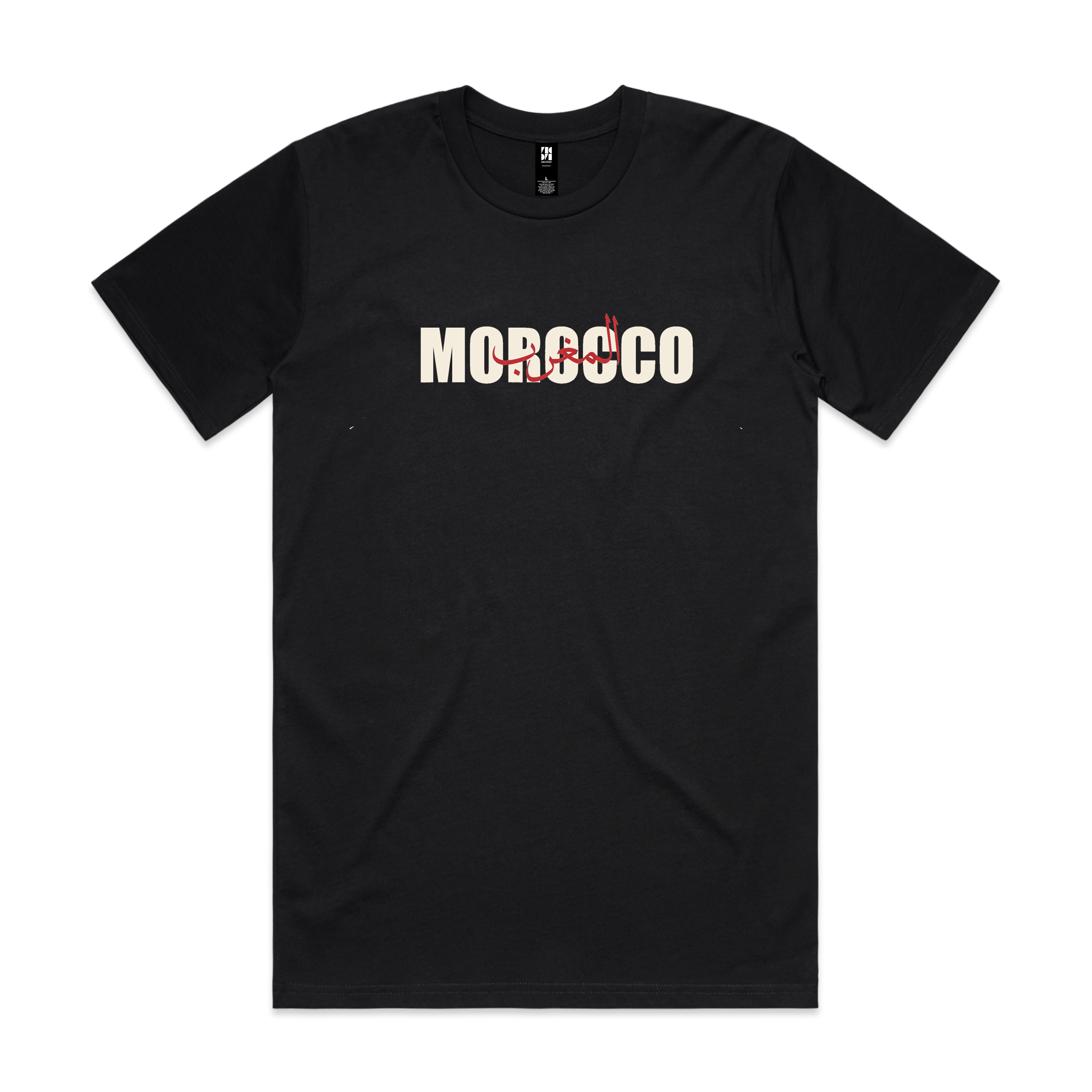 MOROCCO Tee Black